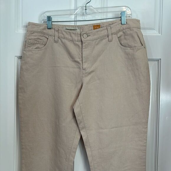 Anthropologie Pilcro and the letter press light tan pants –F Hypen size 14/32 - Picture 3 of 9